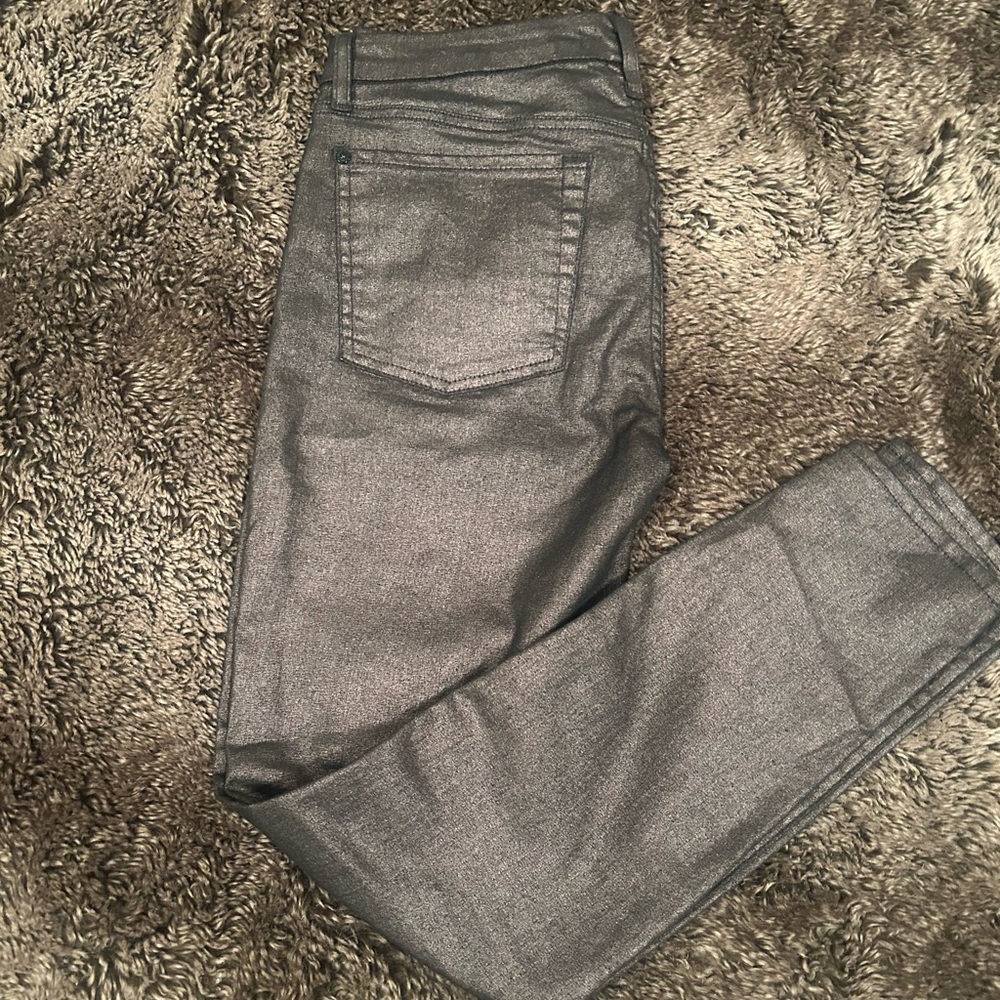 7 for all Mankind - Chocolate Metallic Jean Size 31
